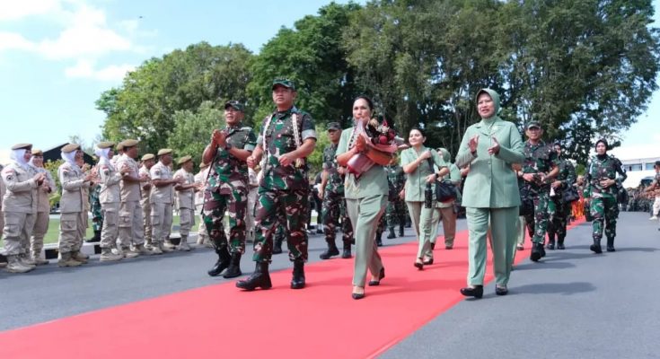 Kepala Staf Angkatan Darat (Kasad) Jenderal TNI Maruli Simanjuntak ketika berkunjung ke Kodam VI/Mulawarman yang masuk dalam Provinsi Kalimantan Timur. (Istimewa)